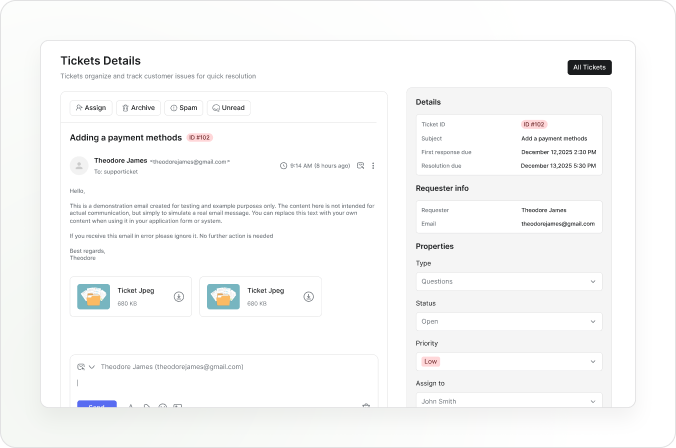 Human support follow-up from AI chatbot with conversation tracking